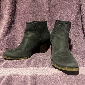 Blue Heel Boots